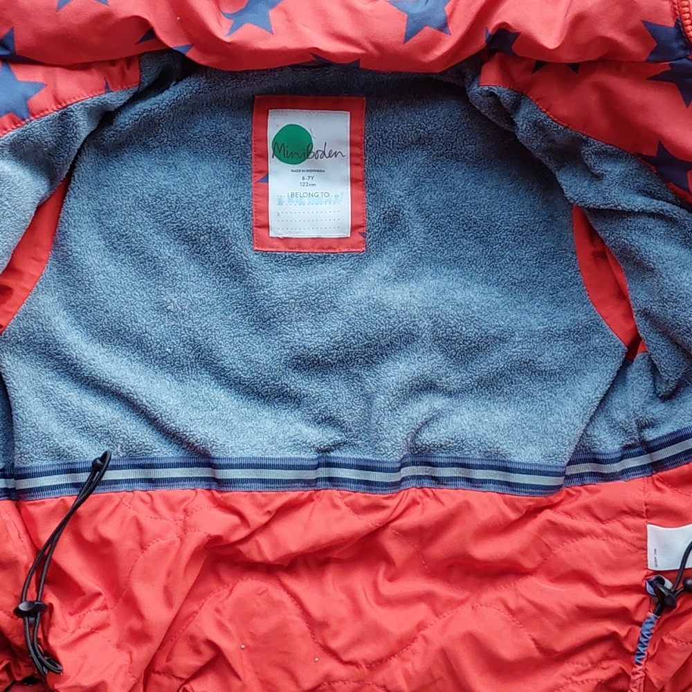Mini Boden puffer coat 6-7 years - Picture 7 of 16
